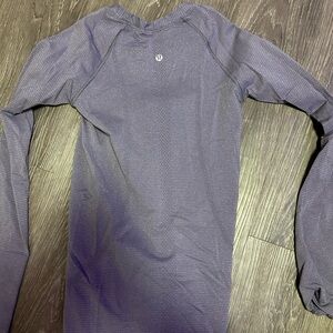 lululemon athletica Long Sleeve Performance Tee - Purple